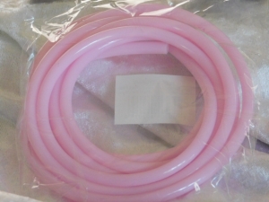 Plastic Tubing 6mm Pale Pink Pack 2m